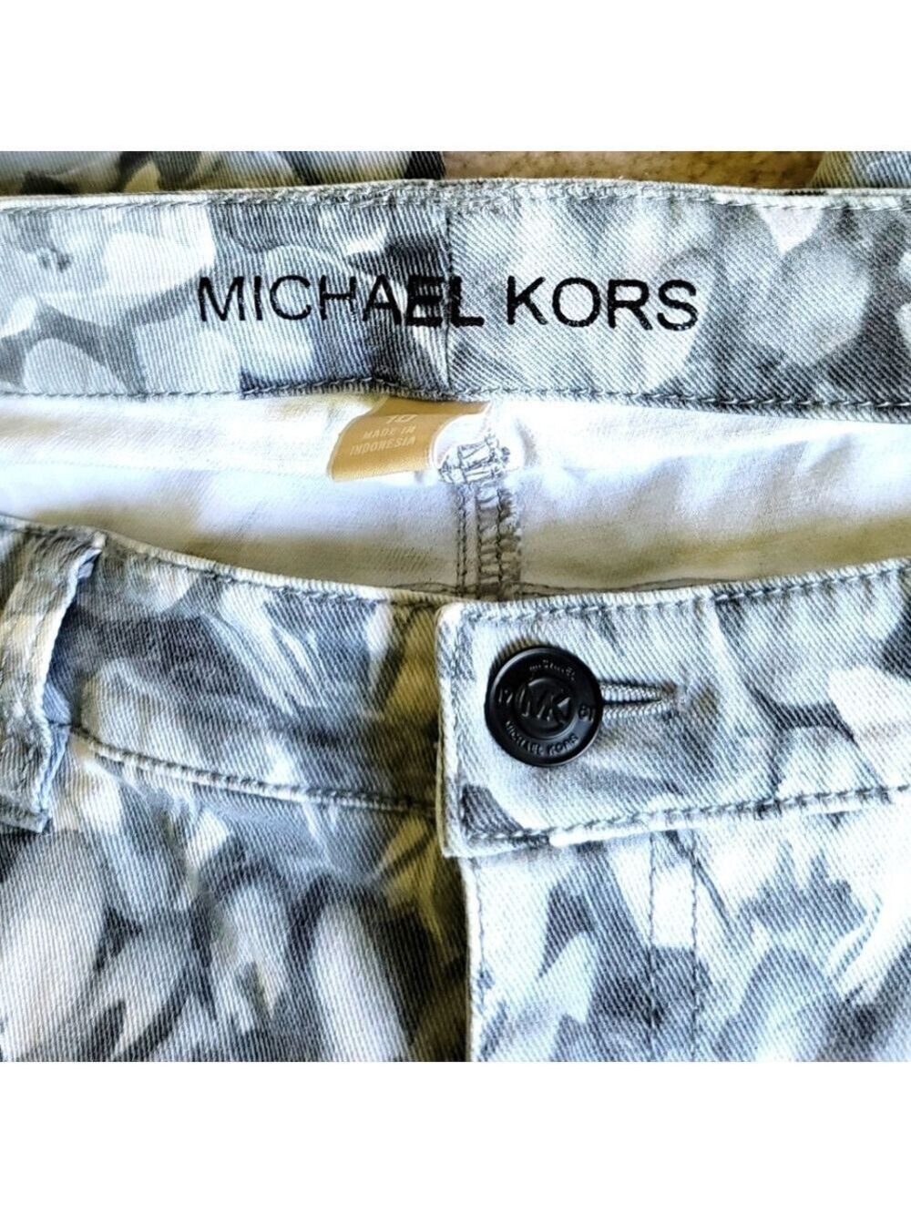 Michael Kors Wildflower Skinny Jeans Size 10